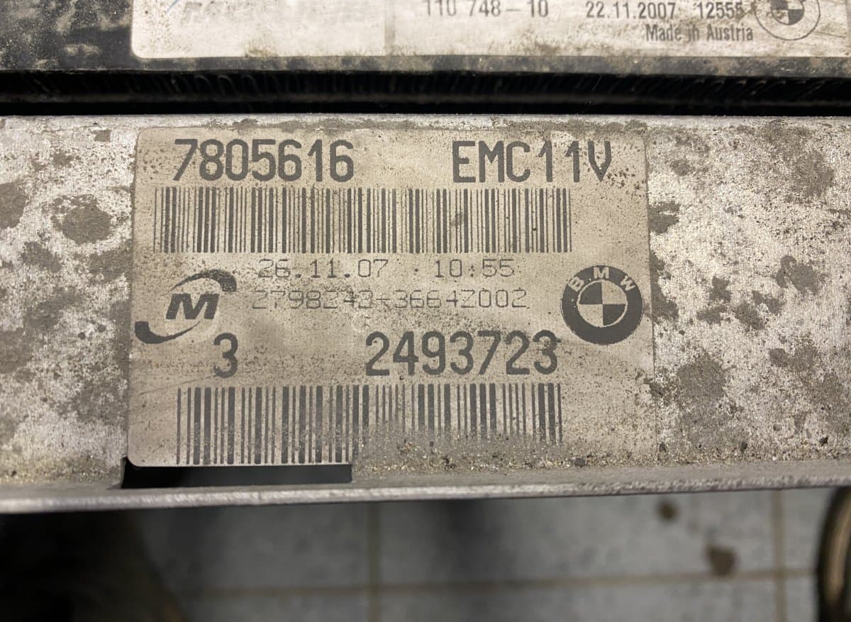 BMW 7805616 17517524916 64539206296 64539229021 Radiator set BMW 3 (E90, E91, E92, E93) (2005-2011)