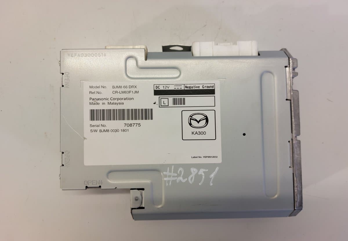 MAZDA CR-LM63F1JM YEFF0100074 CR-LM63F1JM YEFA0500051 YEFA0300051A Radio tuner MAZDA 3 III (BM) (2013-2018)