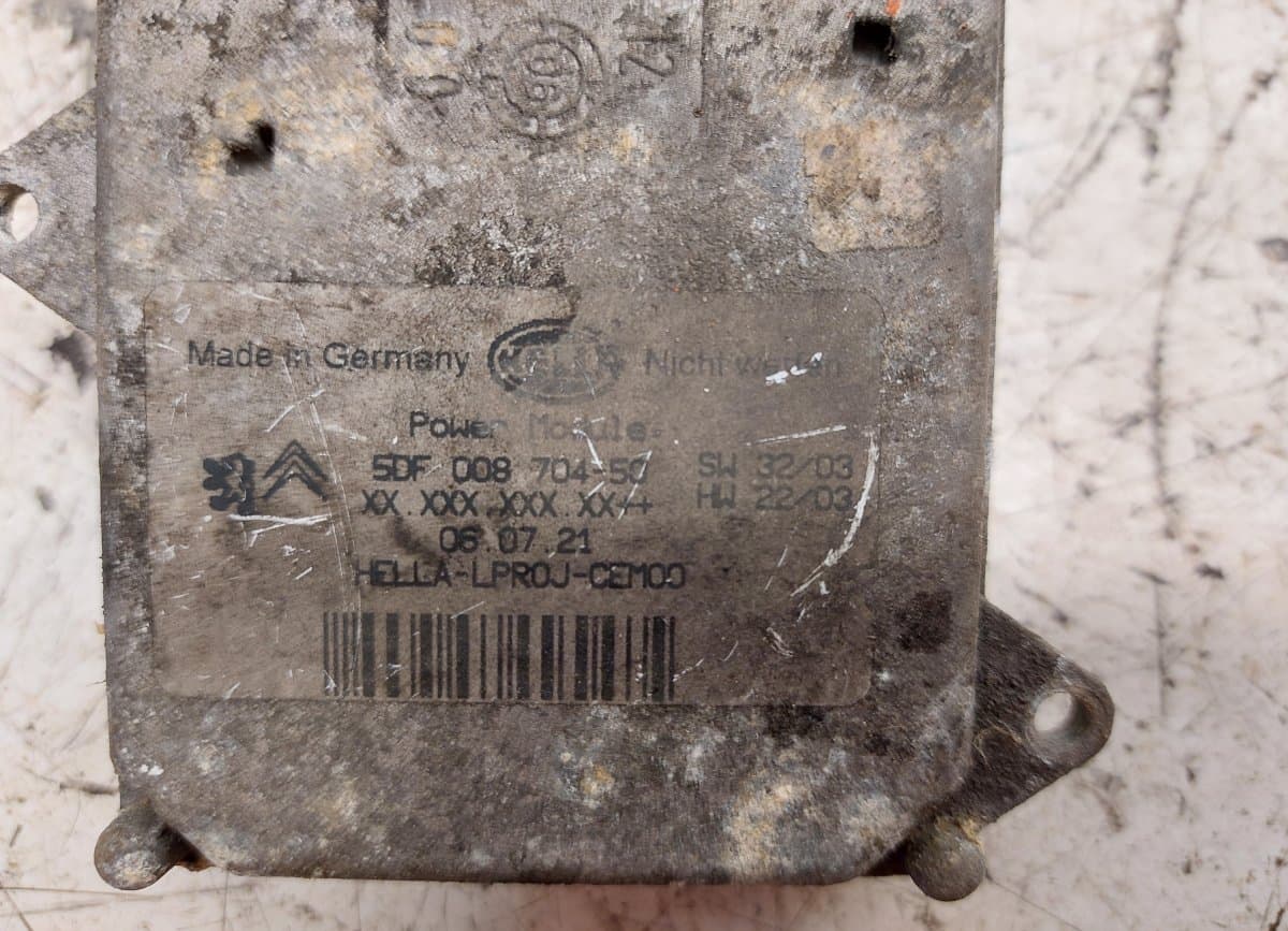 PEUGEOT Xenon control unit right PEUGEOT 407 (2004-2012)