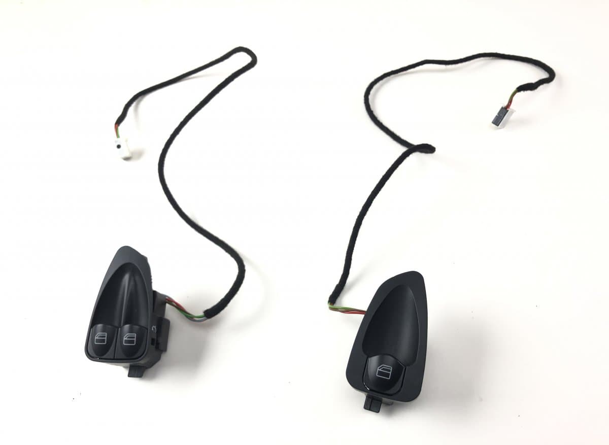MERCEDES-BENZ 501812 501938 501.812 501.938 Switch For Electric Windows Front Left MERCEDES-BENZ SL-CLASS (R230) (2001-2012)