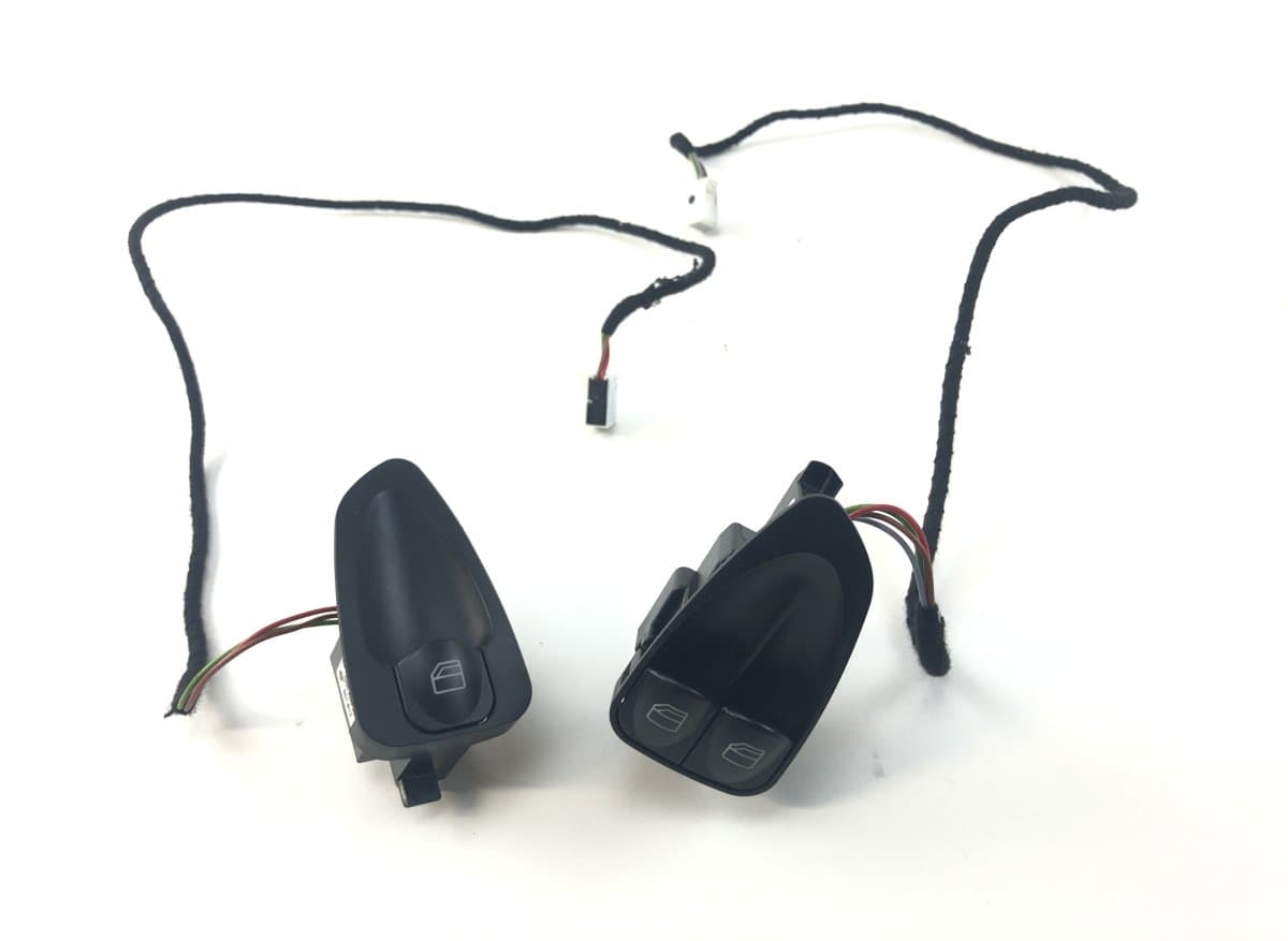 MERCEDES-BENZ 501812 501938 501.812 501.938 Switch For Electric Windows Front Left MERCEDES-BENZ SL-CLASS (R230) (2001-2012)