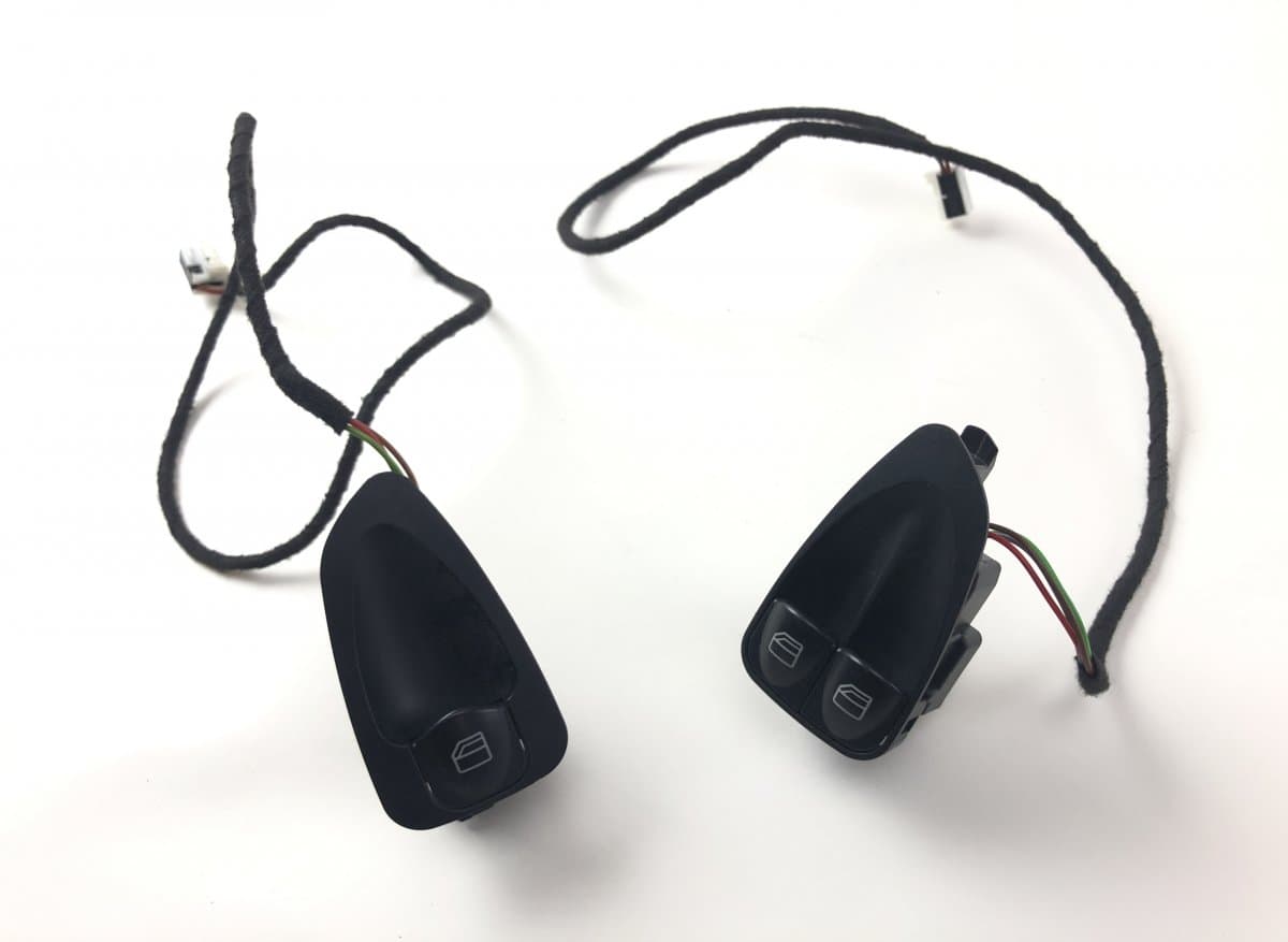 MERCEDES-BENZ 501812 501938 501.812 501.938 Switch For Electric Windows Front Left MERCEDES-BENZ SL-CLASS (R230) (2001-2012)