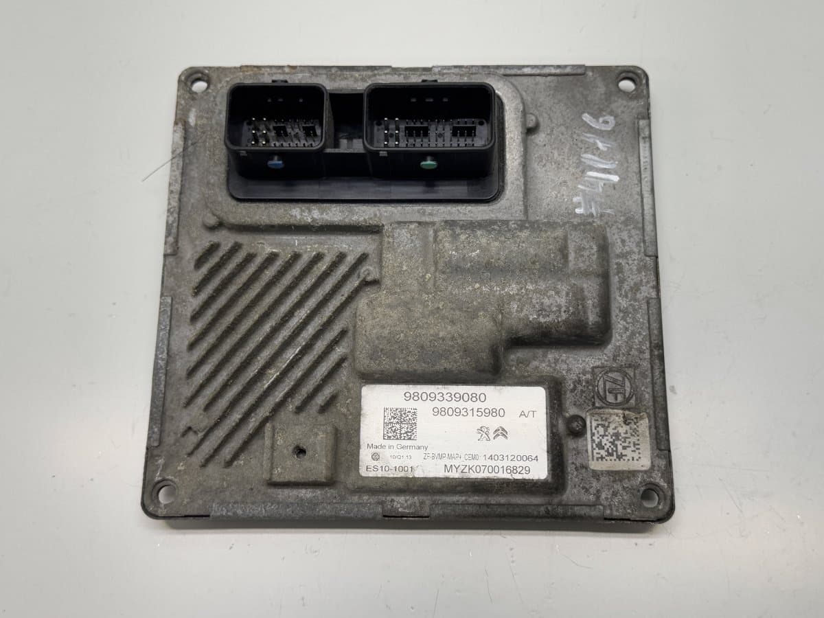 PEUGEOT 9809339080 9809315980 Gearbox Control Unit PEUGEOT 208 I (A9) (2012-2019)