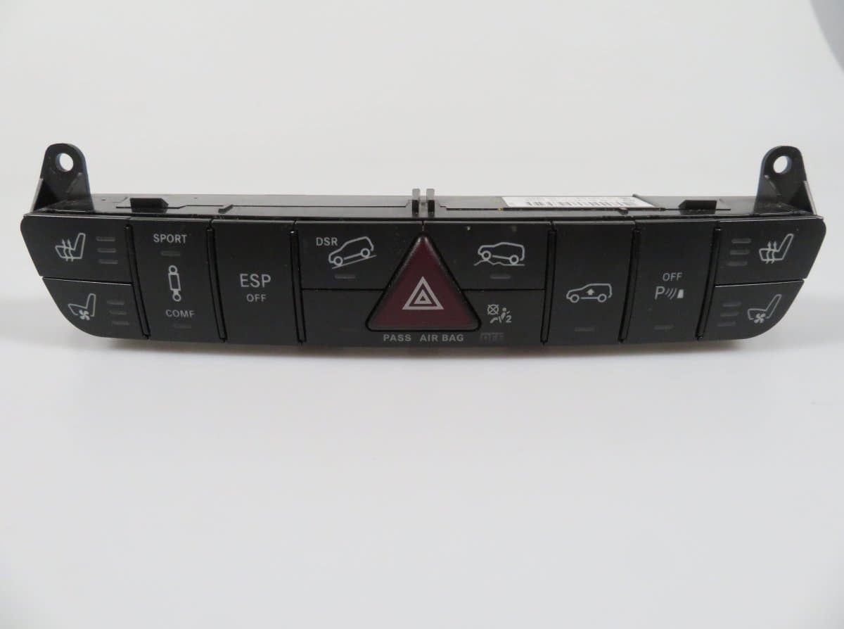 MERCEDES-BENZ A1648709610 A16487096109174 A16487060109174 A1648706010 Hazard switch MERCEDES-BENZ GL-CLASS (X164) (2006-2012)