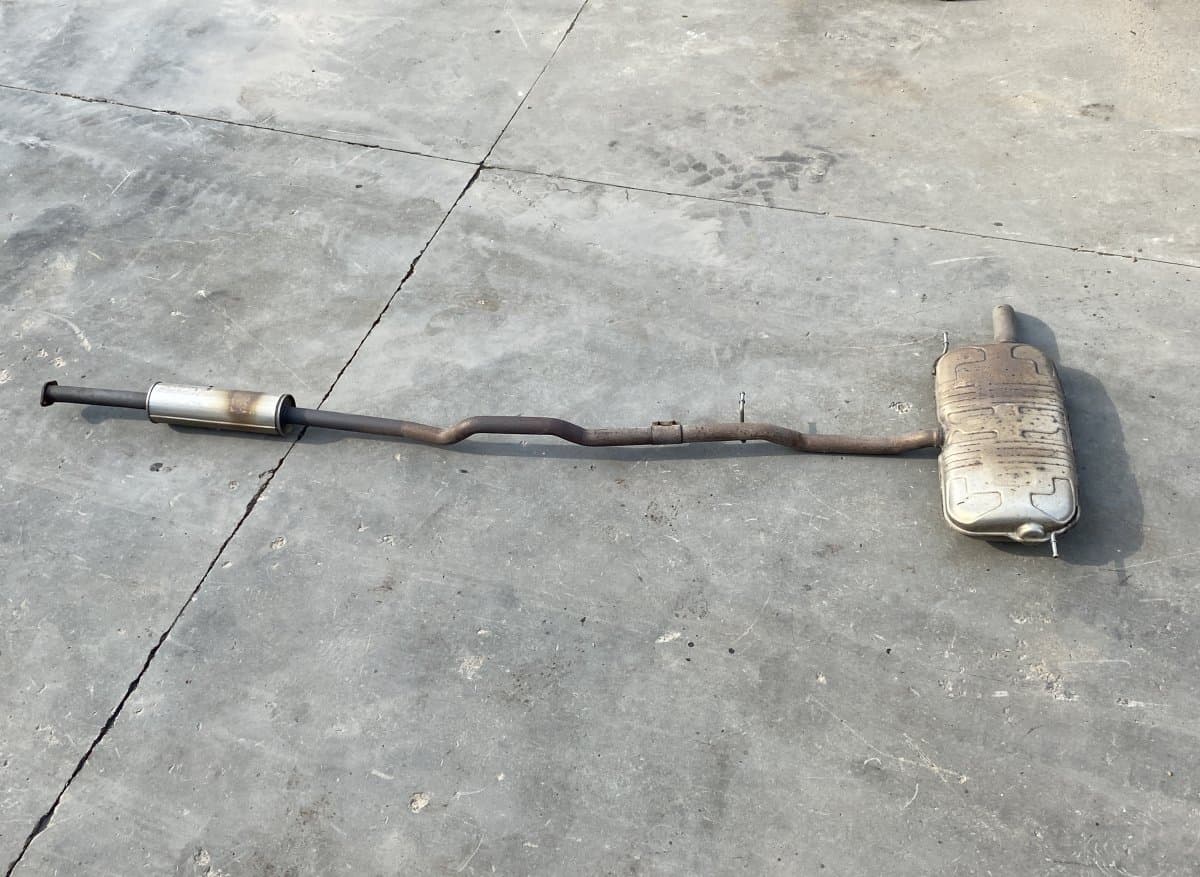 VW 7N0253611M 7N0118B 7N0253211D Exhaust rear silencer (muffler) VW SHARAN II (7N) (2010-2022)