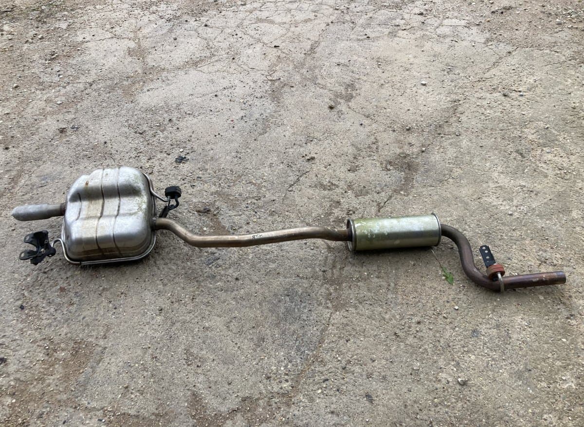 VW 3AA120B 3AA253811D 3C0119R 3C0253411 Exhaust rear silencer (muffler) VW PASSAT B7 / ALLTRACK (2010-2015)
