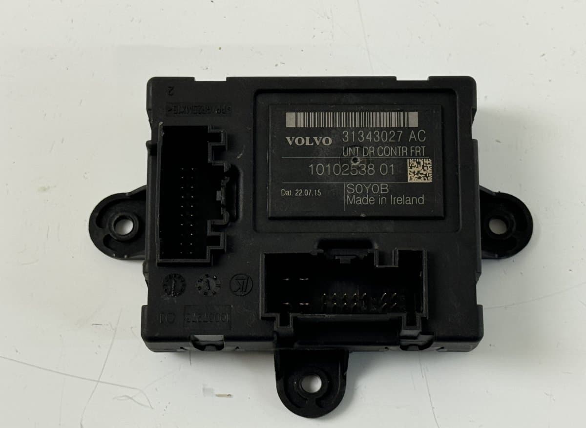 VOLVO 31343027AC 1010253801 Door control unit front right VOLVO XC60 I (2008-2017)