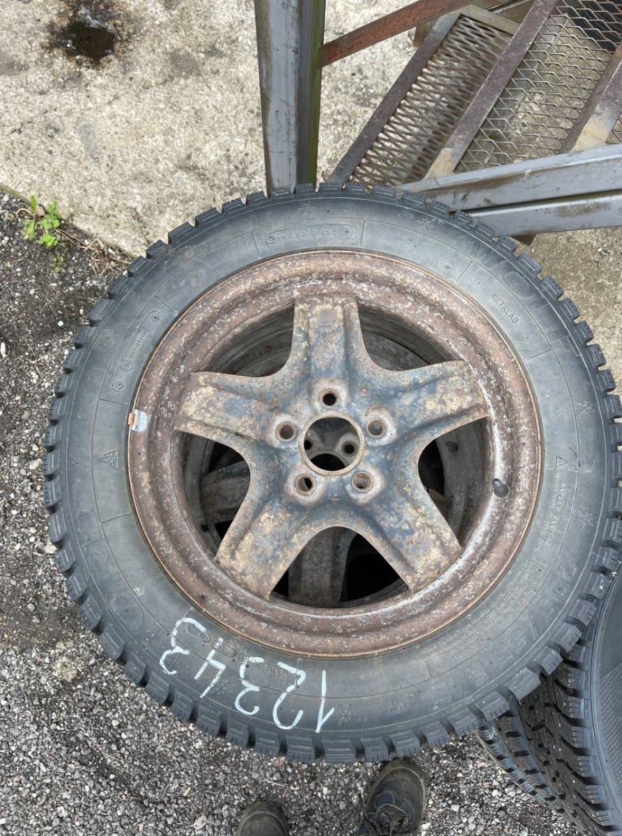 FORD 6.5JX16 ET47.5 D63.4 5X108 Rim set With Tyres 4 pcs FORD FOCUS II (2004-2012)