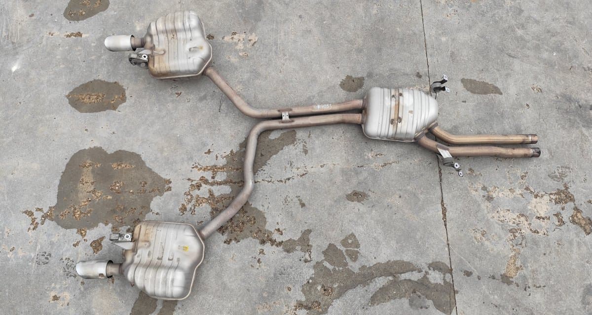 AUDI 4G0253611C 4G0253612C 4G0253411C Exhaust system complete AUDI A6 / A6 ALLROAD (C7, 4G) (2010-2018)