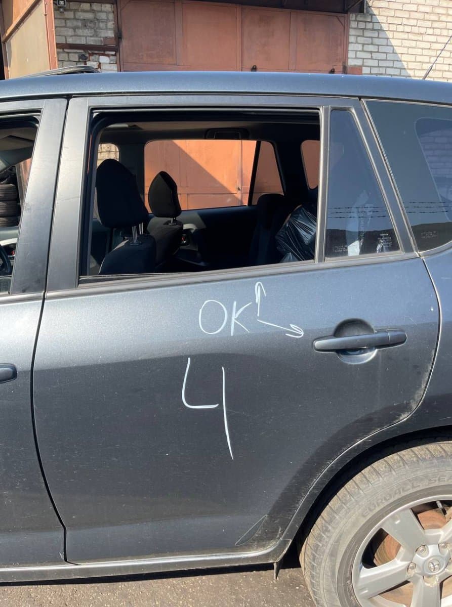 TOYOTA Door Rear Left TOYOTA RAV 4 III (XA30) (2005-2012)
