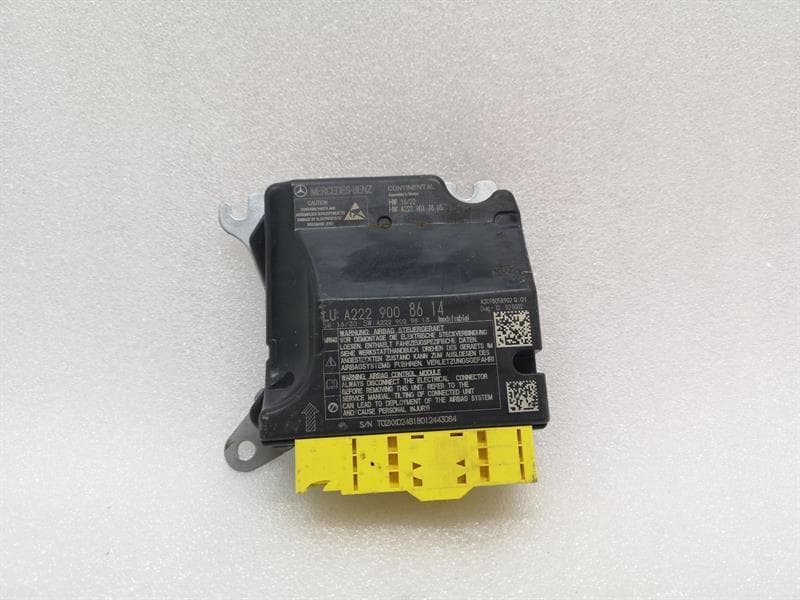 MERCEDES-BENZ Mercedes S-class W222 Safety Module ECU A2229008614 Air Control Unit SRS