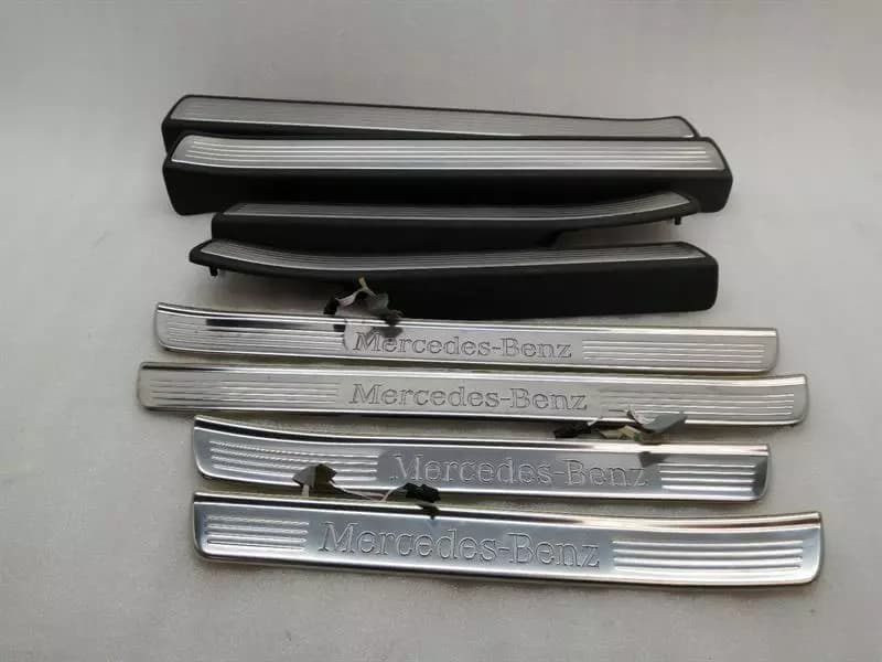 MERCEDES-BENZ Mercedes S-Class W222 Door Sill Set Illuminated A2226800501 Door Sill Trim LED