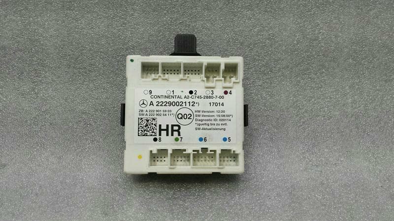 MERCEDES-BENZ Mercedes C W205 rear right door module A2229002112 door control unit rear right