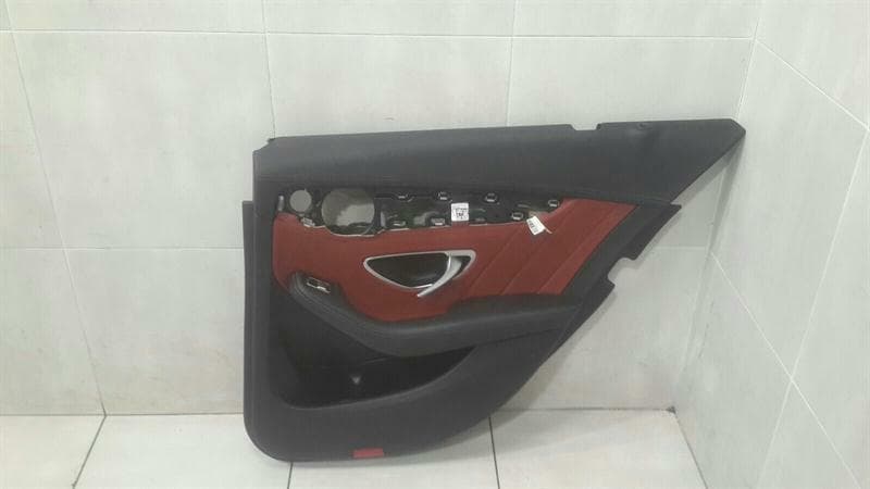 MERCEDES-BENZ Mercedes W205 Door Card Rear Right A2057303206 Door Trim Rear Right Red