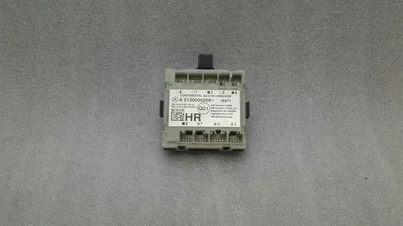 Mercedes E Class W213 Right Door Module A2139005009 Door Control Unit Rear RE
