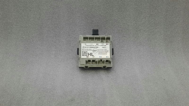 MERCEDES-BENZ Mercedes E Class W213 Left Door Module A2139004709 Door Control Unit Rear Left