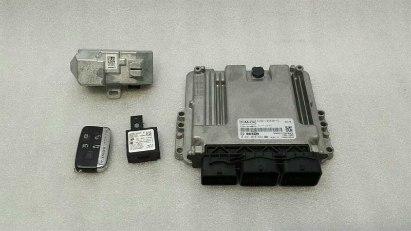 LAND ROVER LAND ROVER Evoque 2.2 TD Engine ECU EJ32-12C520-VC Engine Control Unit Set Kit