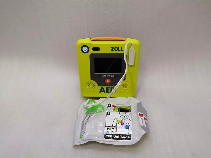MERCEDES-BENZ NEW"" AED3 AED 3 Defibrillator SET automatic FRENCH LANGUAGE ONLY
