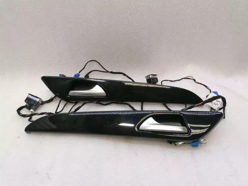 MERCEDES-BENZ Mercedes GLS X166 rear door veneer A1667301622 door wooden strip rear set