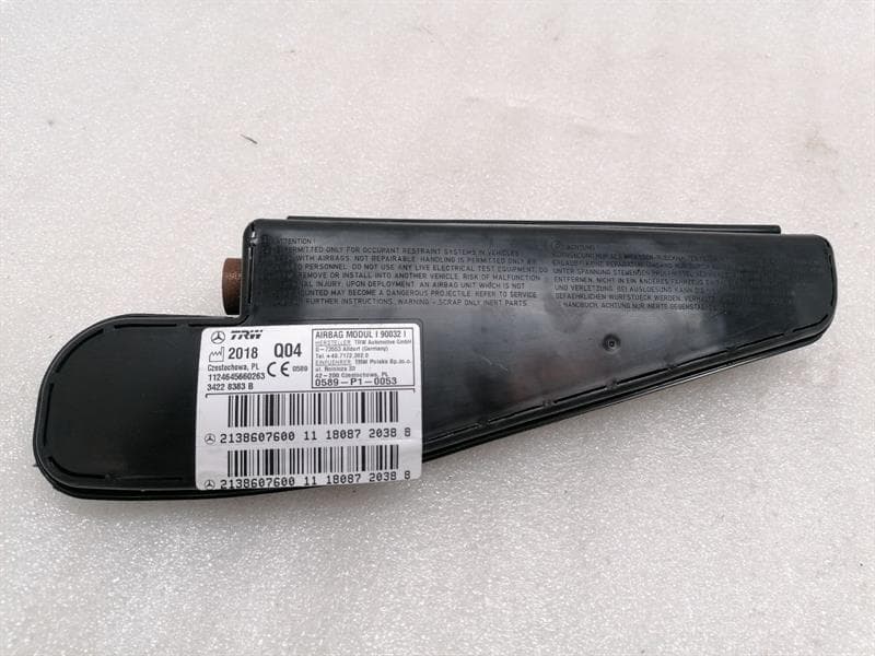 MERCEDES-BENZ Mercedes E Class W238 Right Seat Module A2138607600 Right Seat Module