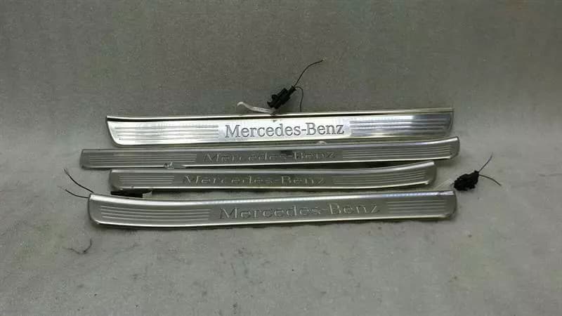 Mercedes S-Class W222 Door Sill Set of 4 LED A2226805435 Door Sill Trim LED
