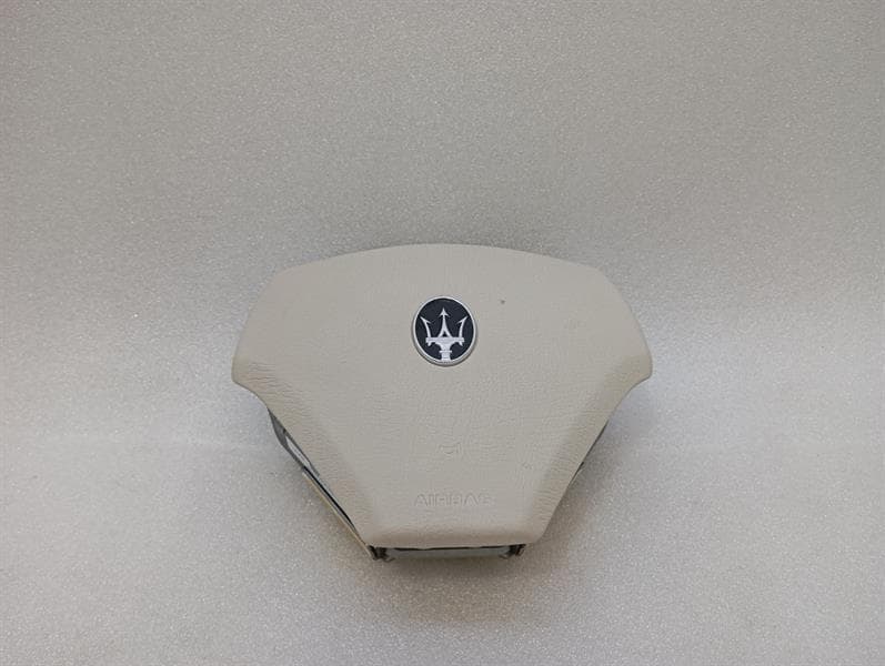 MASERATI Maserati Granturismo M145 23811349 Prized White Steering Wheel Module Leather SRS