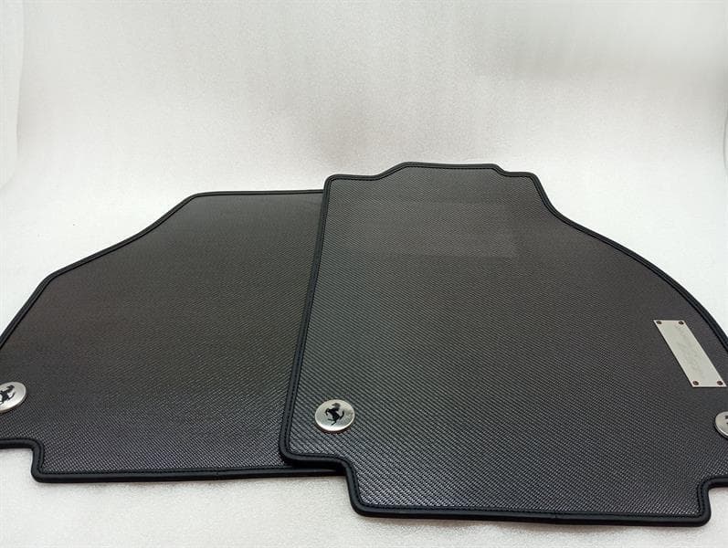 FERRARI Ferrari 458 F142 Spider Carbon Fiber Floor Mats 836517 RIGHT HAND DRIVE RHD