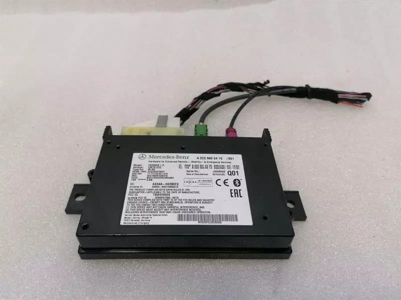 Mercedes C Class W205 Communication Module A2229005415 Bluetooth Control Unit