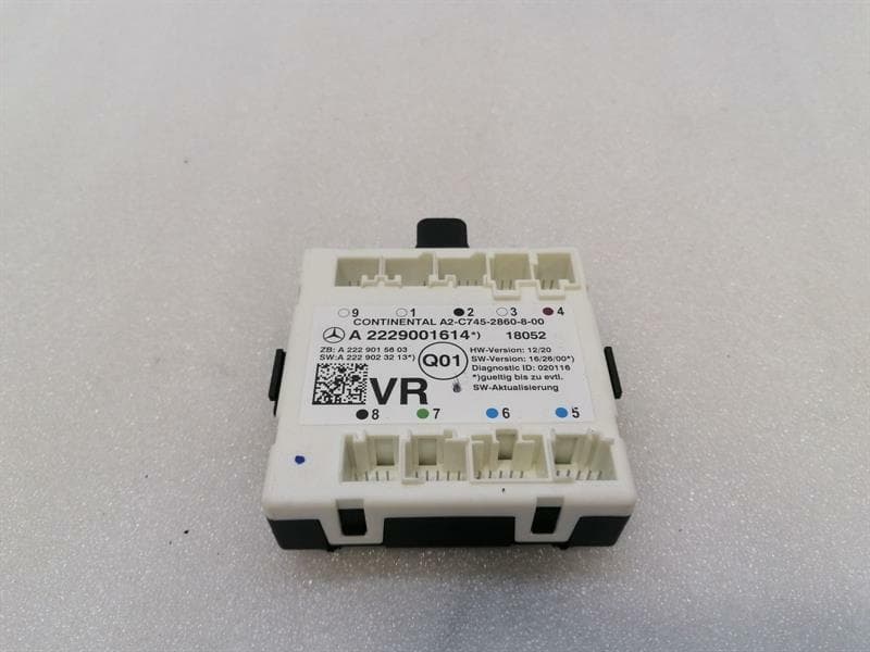 MERCEDES-BENZ MERCEDES C CLASS W205 RIGHT DOOR ELECTRONIC MODULE A2229001614 DOOR ECU