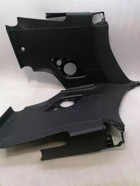 Porsche 911 991 99155547401 1/4 panels set leather convertible rear bezel
