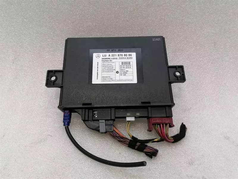 MERCEDES-BENZ Mercedes S-Class W221 Electronic Module A2218708086 Control Unit Keyless Go