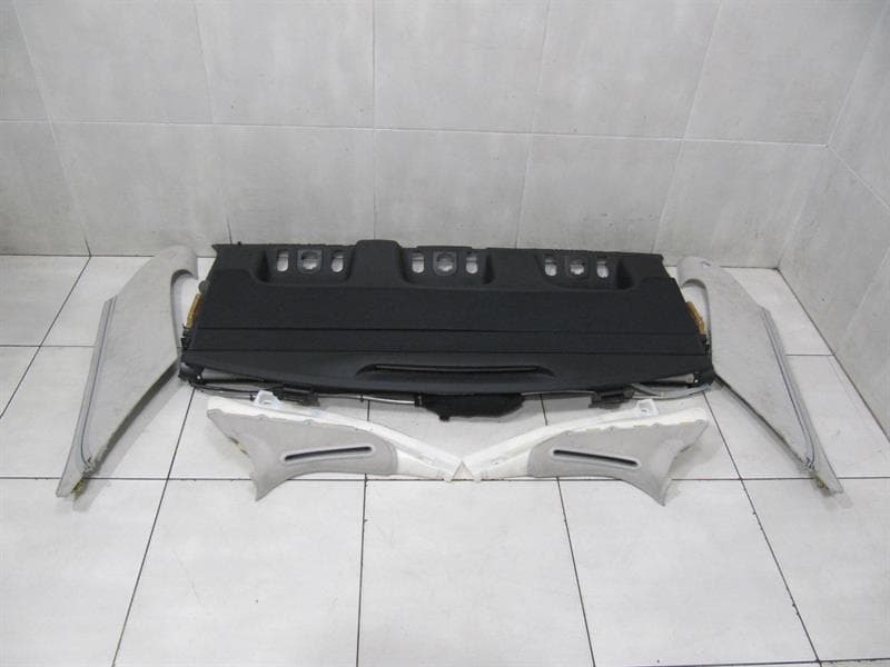 MERCEDES-BENZ Mercedes S65 S63 Designo rear roller blind set leather W221 A2218100020 plot shelf
