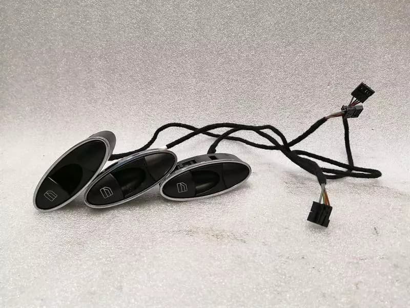 MERCEDES-BENZ Mercedes CLS W219 W211 Window Switch Set of 3 A2118218651 Switch Set