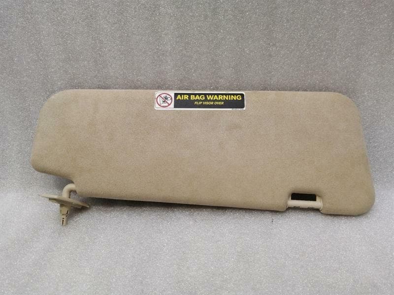 MERCEDES-BENZ Mercedes CLS W219 Left Sun Visor A2198100110 8L78 Sun Bezel Alcantara