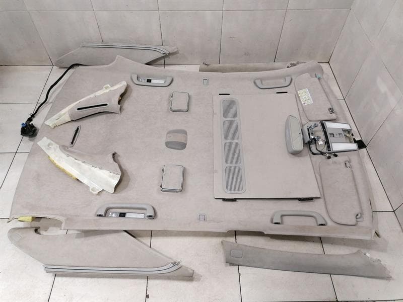 MERCEDES-BENZ Mercedes S-Class W221 Roof Lining A2216906750 Headliner Alcantara Alpaca Grey