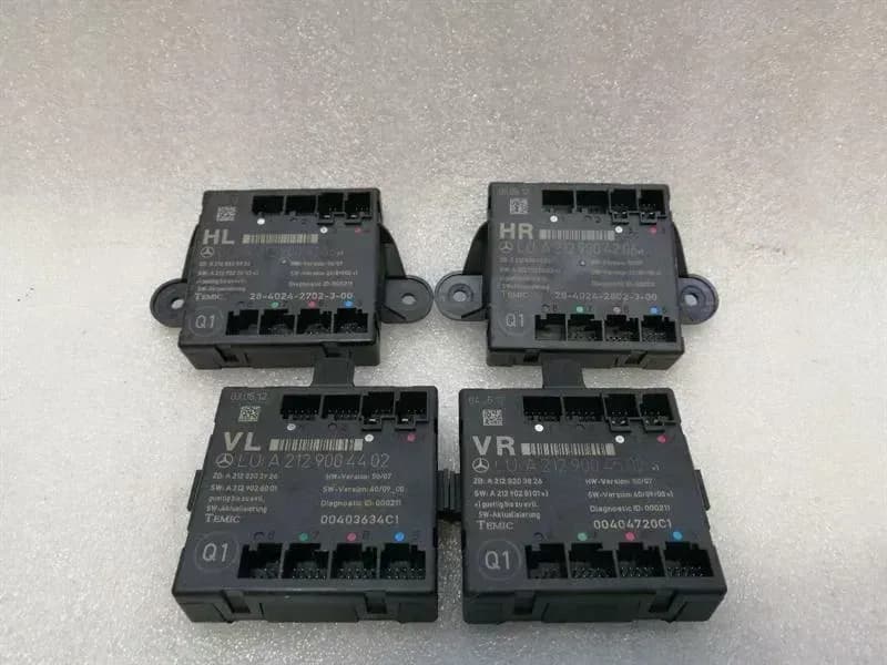 MERCEDES-BENZ Mercedes E Class W212 Door Module Set of 4 A2129004502 Door Control Unit Set