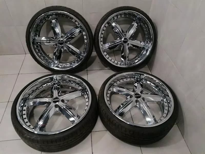 MERCEDES-BENZ 22 Mercedes CL W215 Alloy Wheel SET MHT MODULAR WHEELS FORGED Alloy Rim AMG CL55
