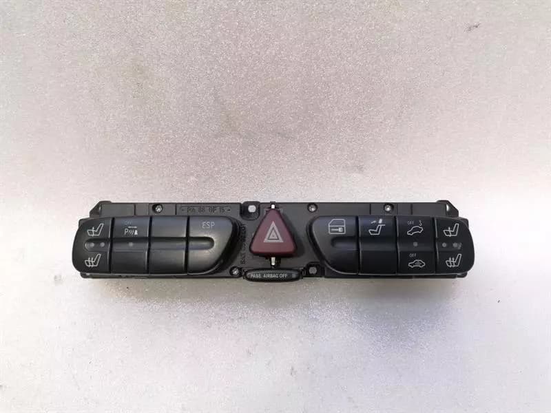 MERCEDES-BENZ Mercedes CLK W209 W203 Switch Block A2038217779 Switch Panel