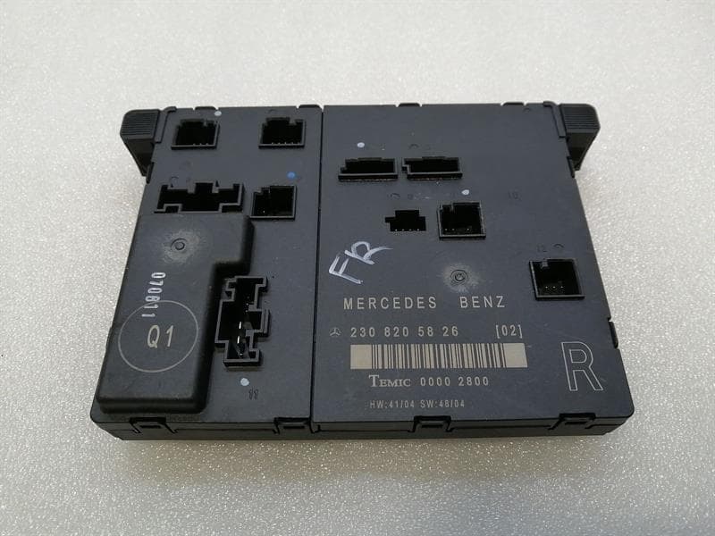 MERCEDES-BENZ Mercedes SL R230 right door module A2308205826 door control unit right front