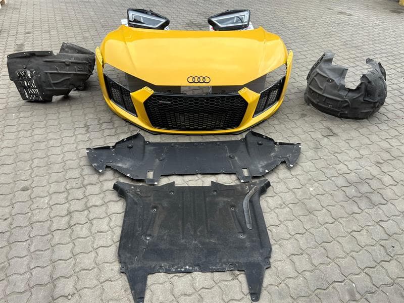AUDI 2015 AUDI R8 4S PERFORMANCE FRONT END 4S0805028K LOCK CARRIER FRONT MASK SET WITHOUT FRAME