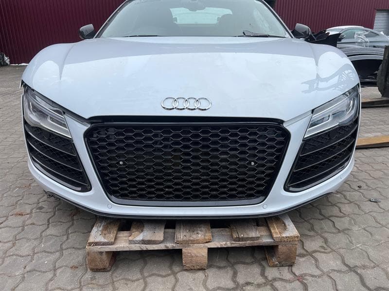 AUDI AUDI R8 TYPE 42 V10 5.2 SPYDER FRONT END CLIP LOCK CARRIER FRONT MASK 12-15 LIFT