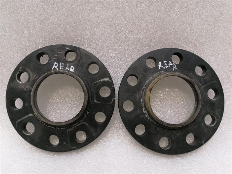 BMW BMW 5 Series E60 Burger Motor Sports Flanges Set 72.5 12mm 5x120 7075-t6 Wheel Flanges