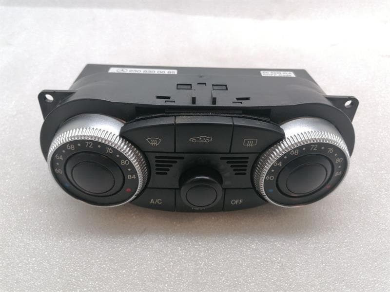 MERCEDES-BENZ Mercedes SL R230 Car Climate Control A2308300685 Climate Control Panel A/C US