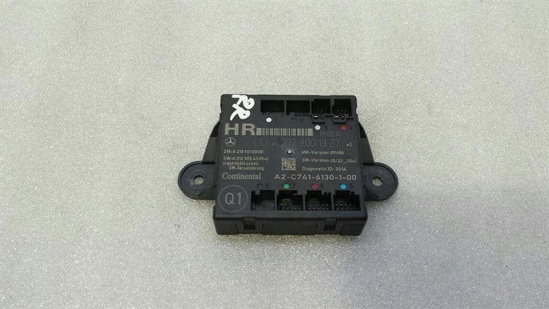 MERCEDES-BENZ Mercedes E Class W212 RRH Door Module A2129001327 Door Control Unit Rear Right
