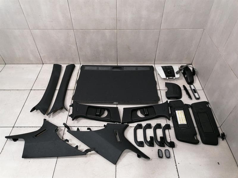 MERCEDES-BENZ Mercedes C63 AMG W204 Black Cover Set A2048104610 Cover Trim Set