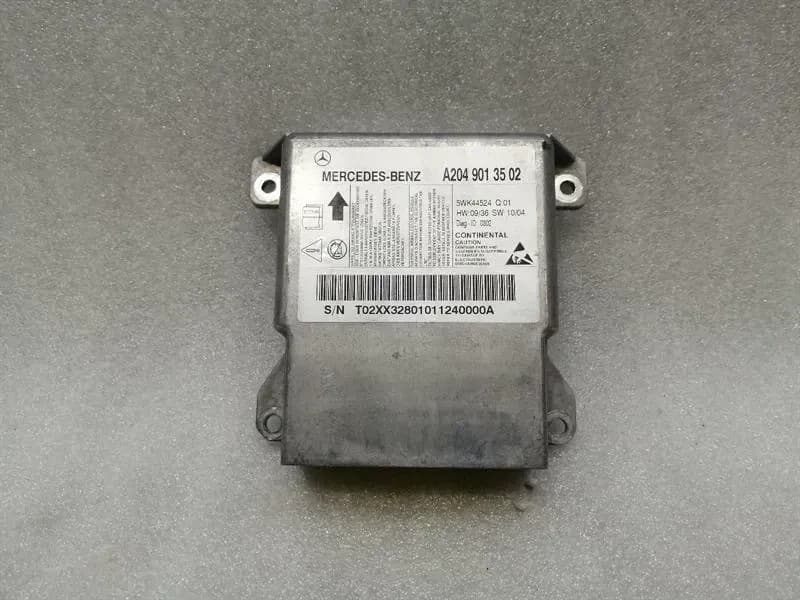 MERCEDES-BENZ Mercedes C Class W204 Safety Module ECU A2049013502 Air Control Unit SRS