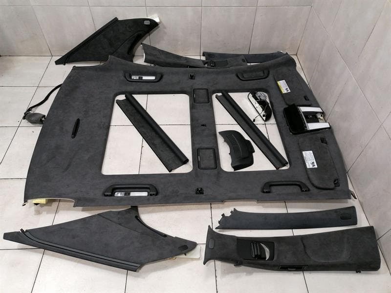 MERCEDES-BENZ Mercedes S W221 Roof Lining Set A2216903650 Roof Sky Set ALCANTARA LONG LWB