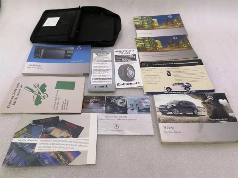 MERCEDES-BENZ MERCEDES ML63 AMG W164 SERVICE BOOKLET / MAINTENANCE MANUAL