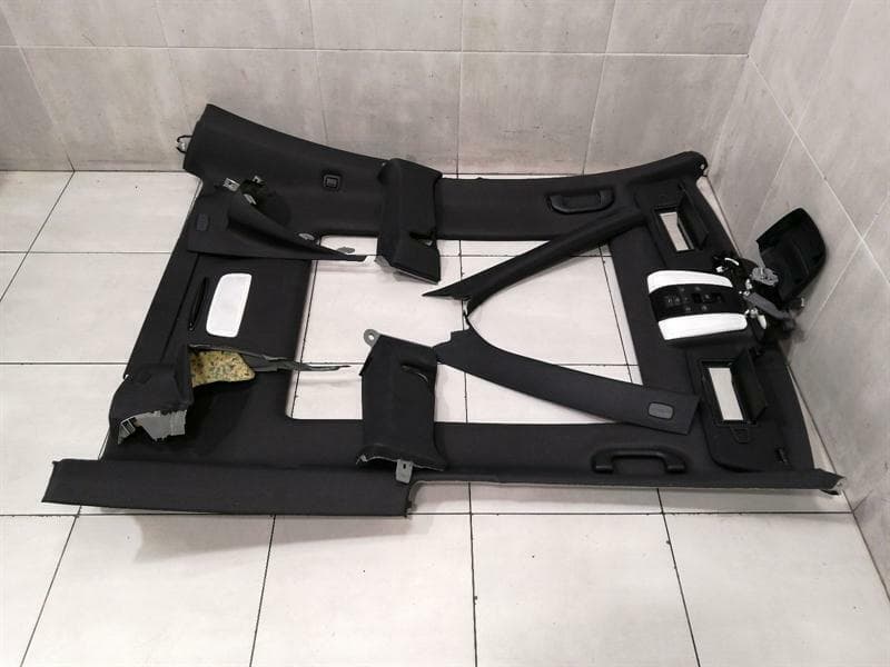 MERCEDES-BENZ MERCEDES C63 AMG COUPE PANORAMA BLACK ROOF LINING SET W204 BLACK SKY SET