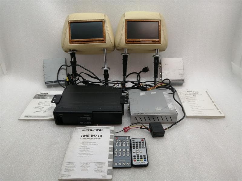 BENTLEY Bentley Flying Track Rear Alpine TV Set 3W5919603D Rear TV Set Alpine